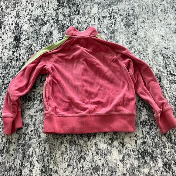 Ralph Lauren Kids Pink and Green Track suit jacket - Picture 5 of 5